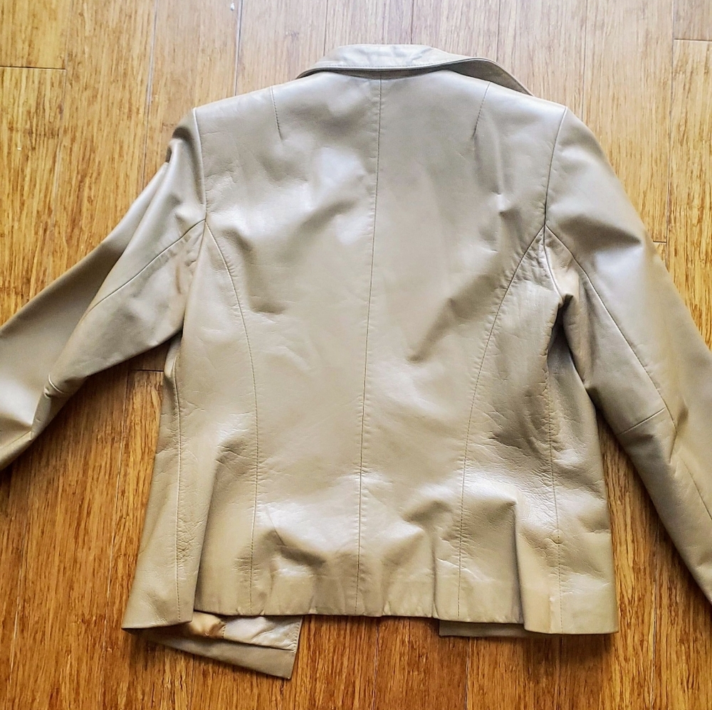 Spring Leather Jacket - Picture 3 of 7